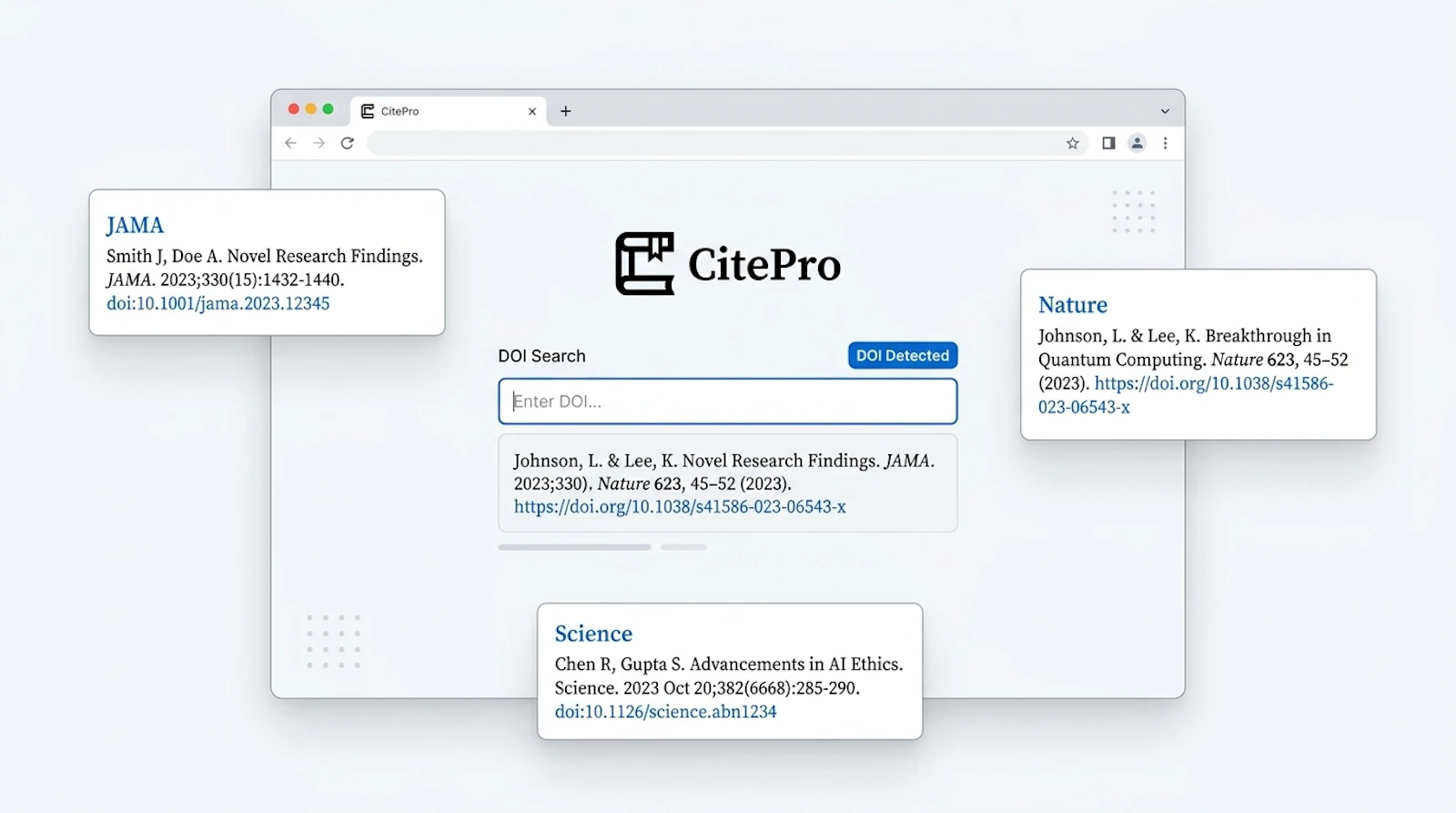 CitePro screenshot 1