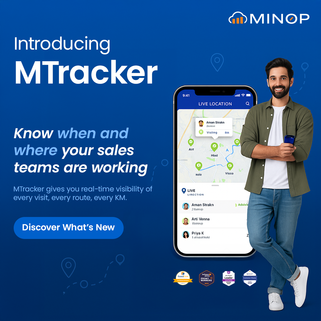 Minop MTracker - Main product screenshot demonstrating key features and user interface