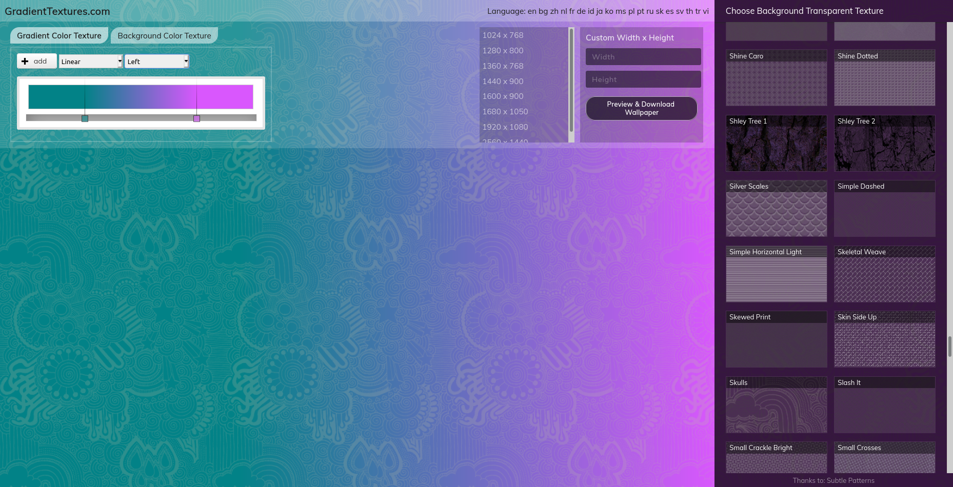 Gradient Background Textures gallery image