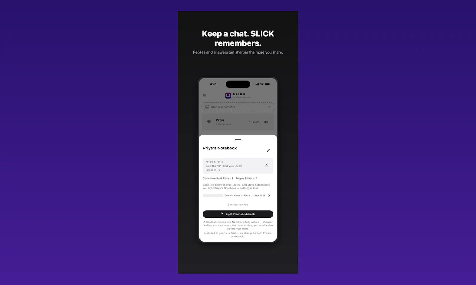 SLICK AI Texting screenshot 2