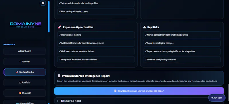 Domainyne Intelligence screenshot 7