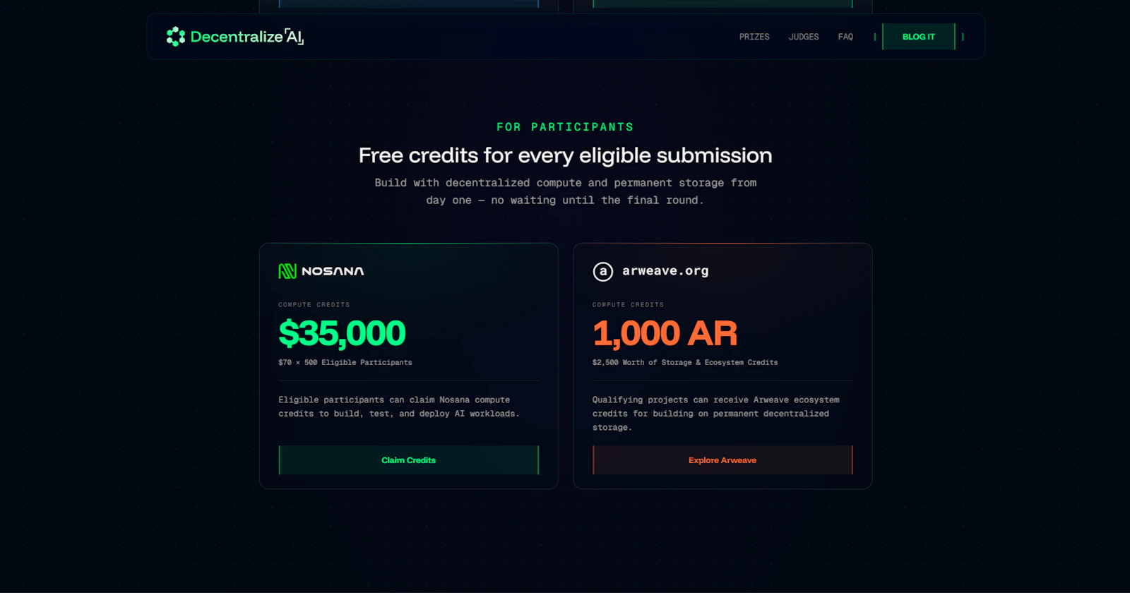 Decentralize AI Hackathon screenshot 4