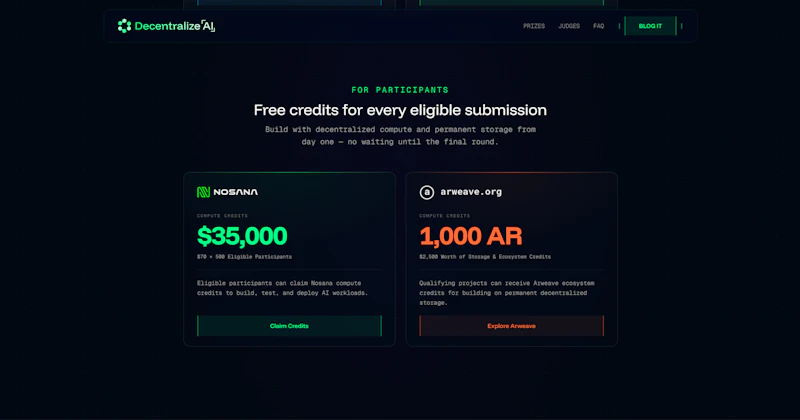 Decentralize AI Hackathon screenshot 4