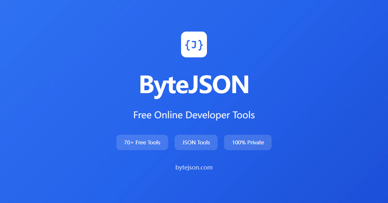 ByteJSON screenshot 1