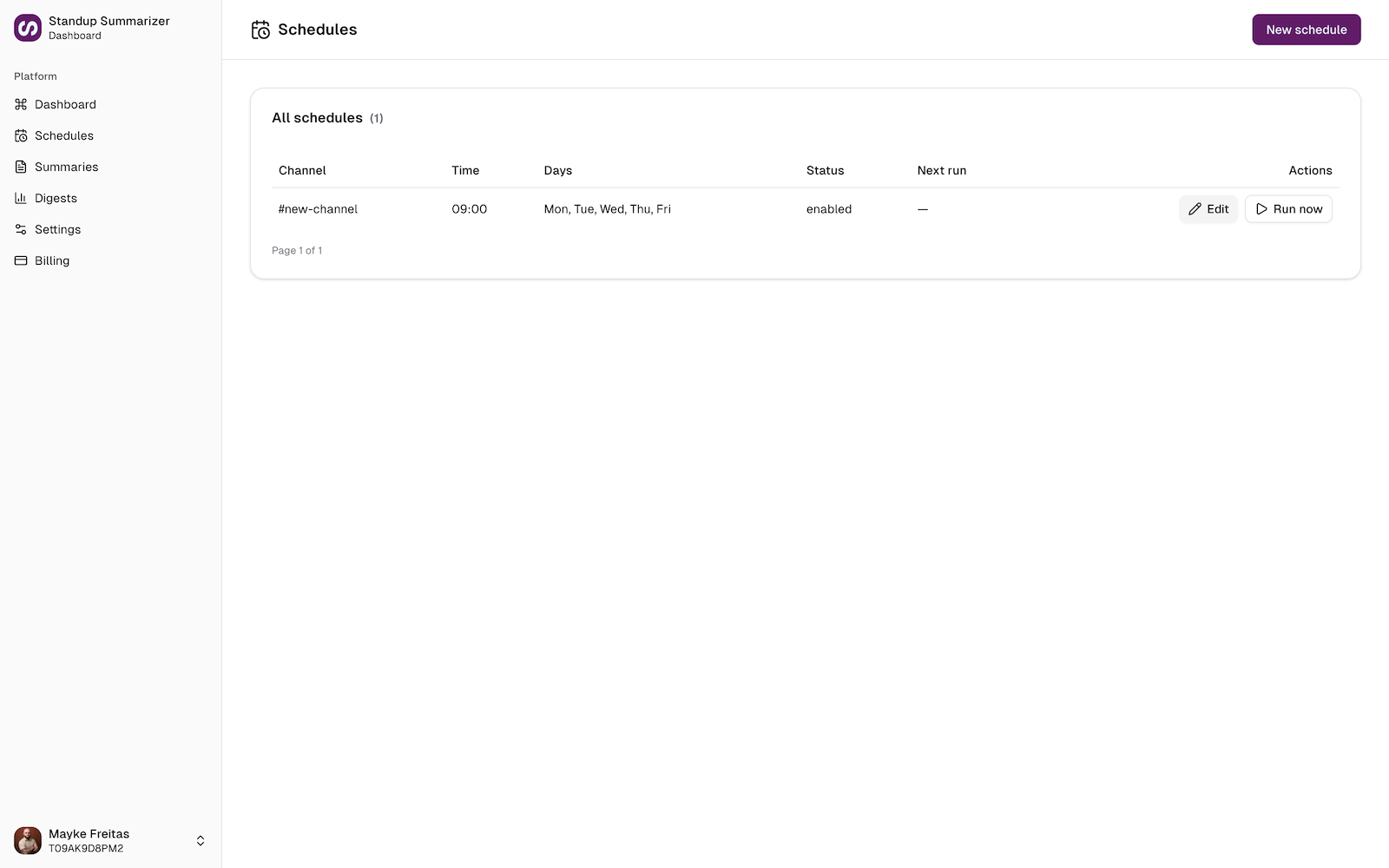 Slack Standup Summarizer gallery image