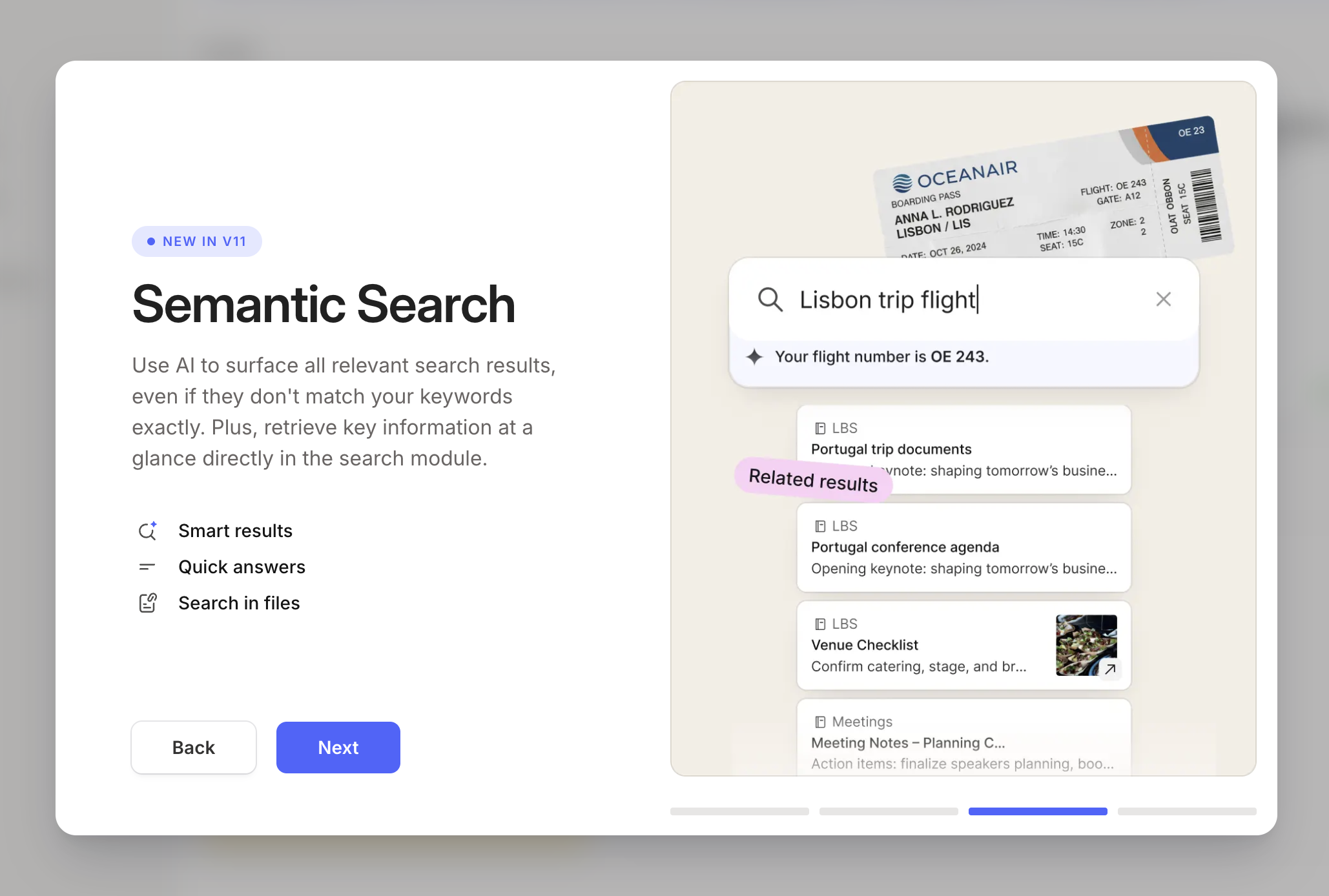 Evernote v11 - Screenshot 4 showing product features and functionality