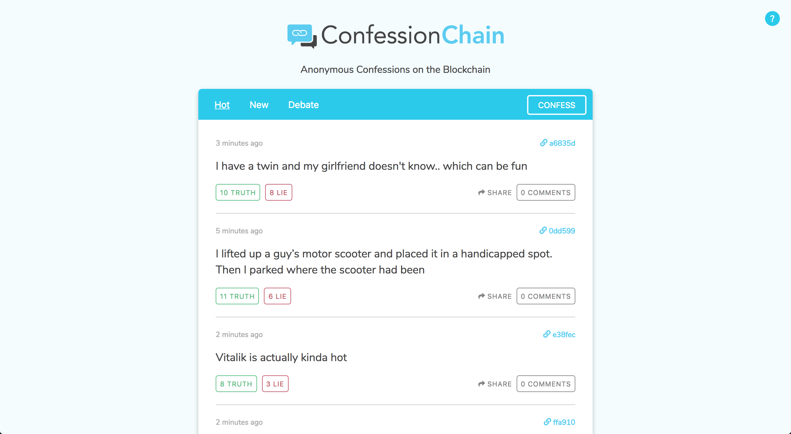 ConfessionChain gallery image