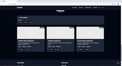 Professional Portfolio Template gallery image