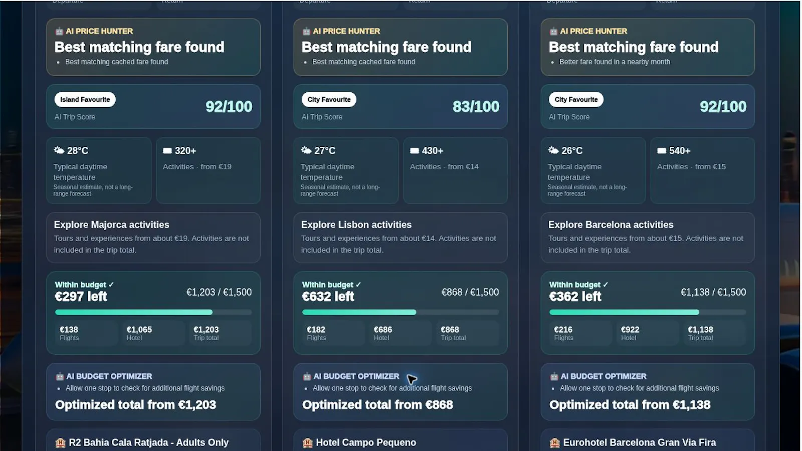 TripNestIQ Radar AI screenshot 3