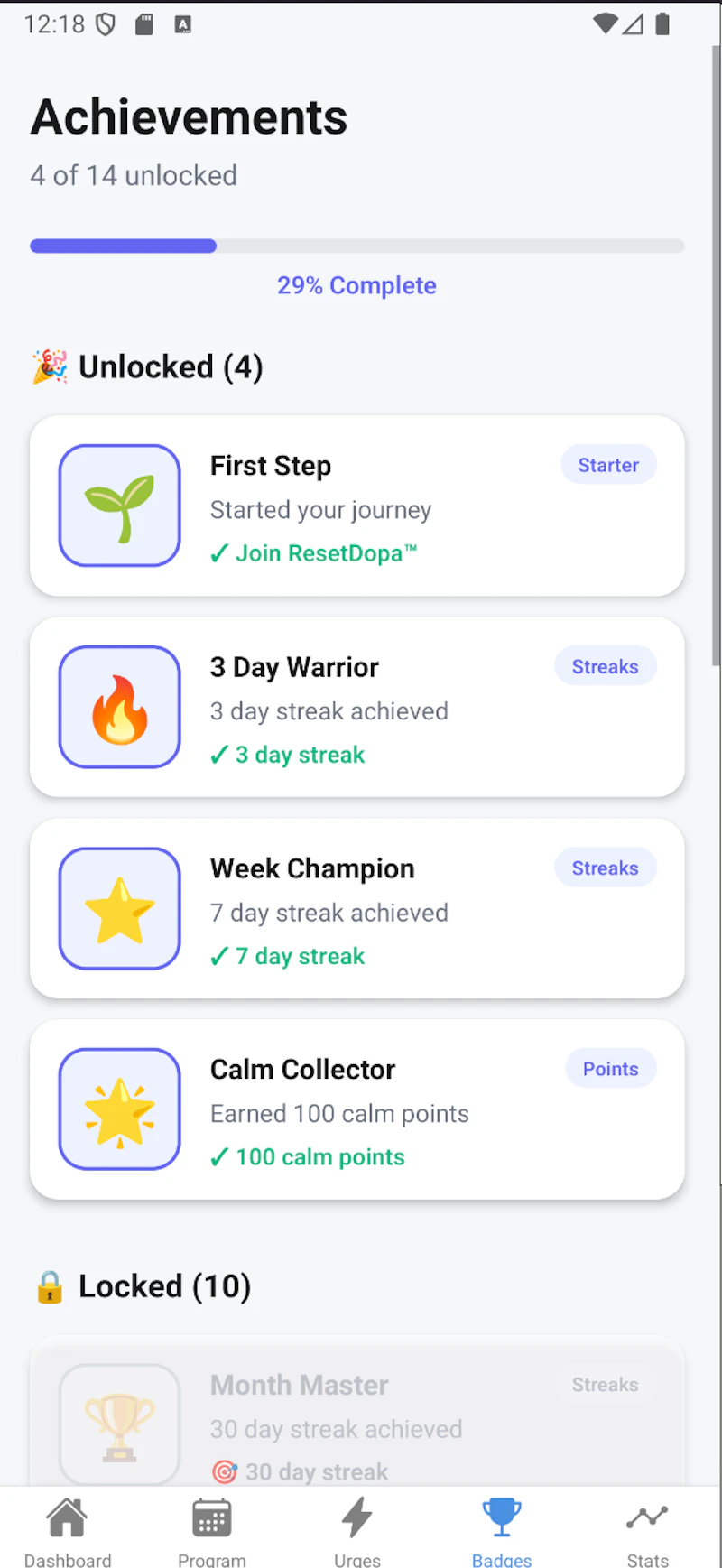 ResetDopa™ screenshot 3