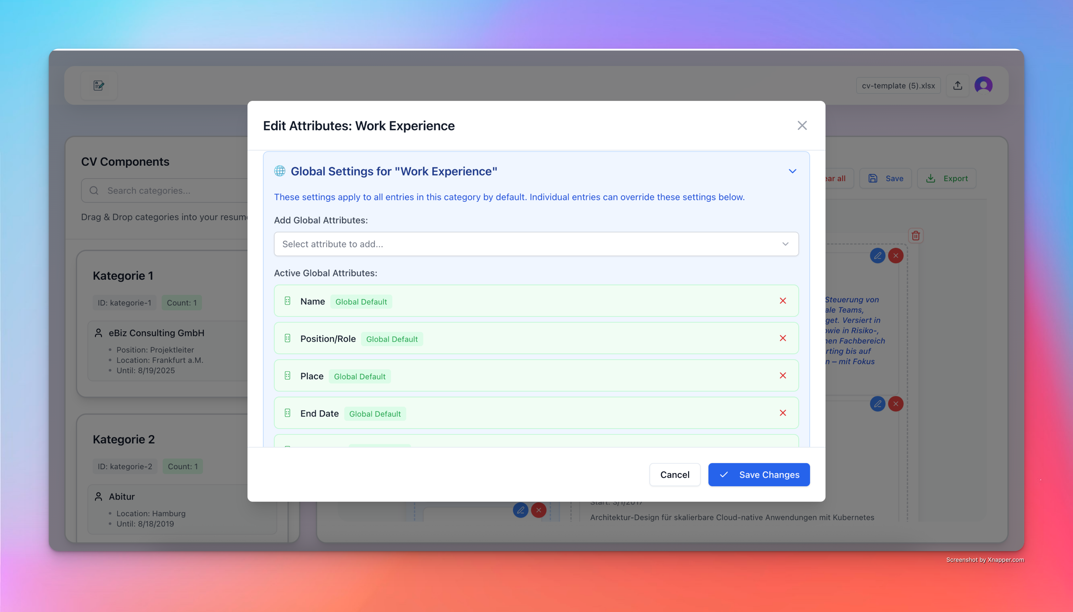 Custom Resume Builder gallery image