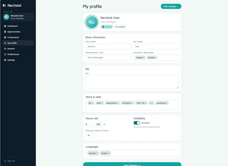 Nectaiot screenshot 3