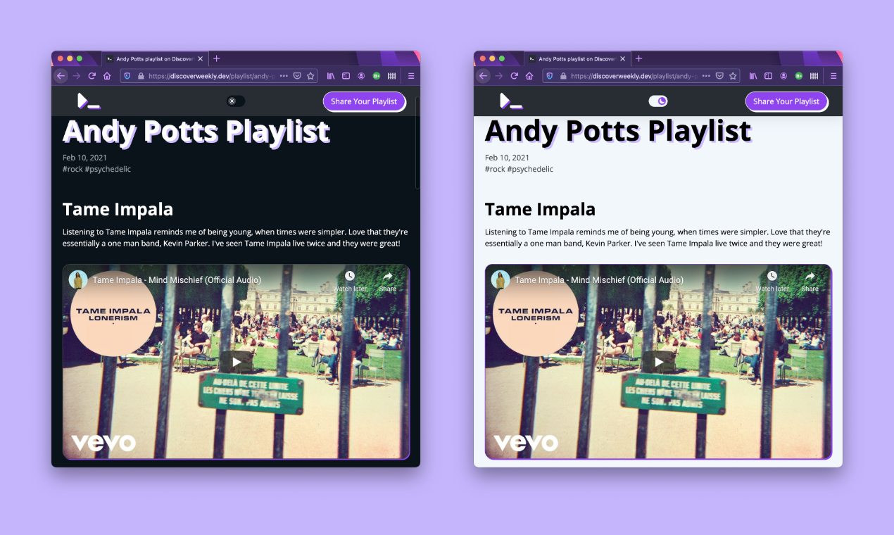 DiscoverWeekly.dev gallery image