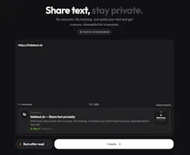 Hidetext.sh gallery image