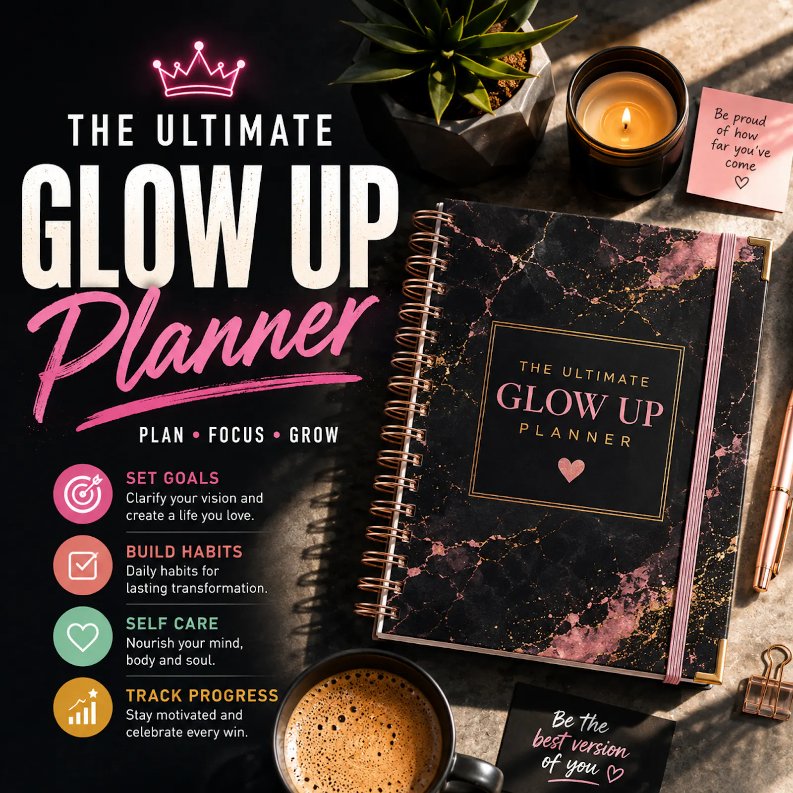 The Ultimate Glow Up Planner for Notion screenshot 3
