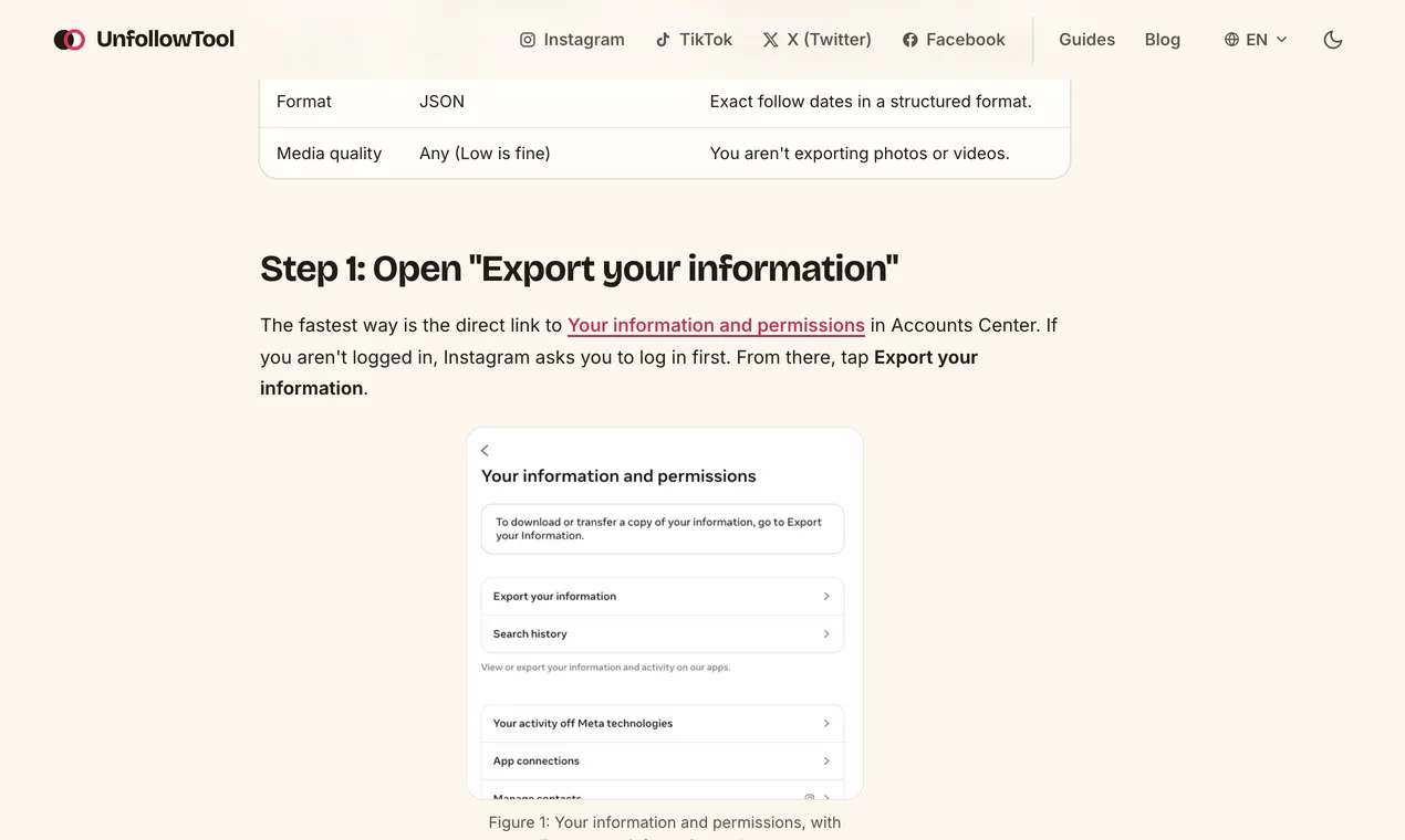 UnfollowTool gallery image