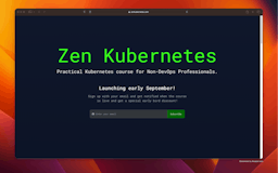 Zen Kubernetes (pre-launch!) media 1
