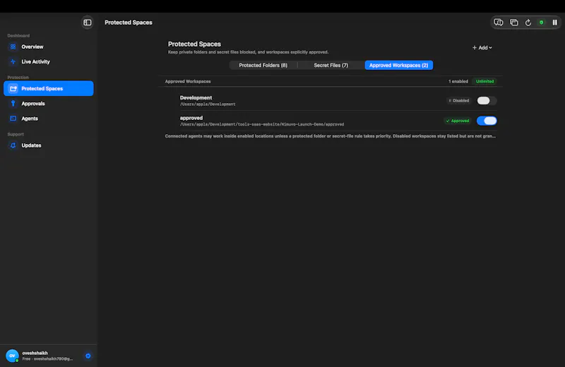 Nimuvo — AI Safety Layer for macOS screenshot 6