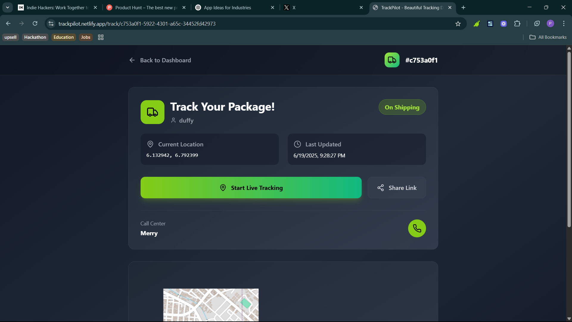 Media Trackpilot - Papan pemuka penjejakan yang indah 2