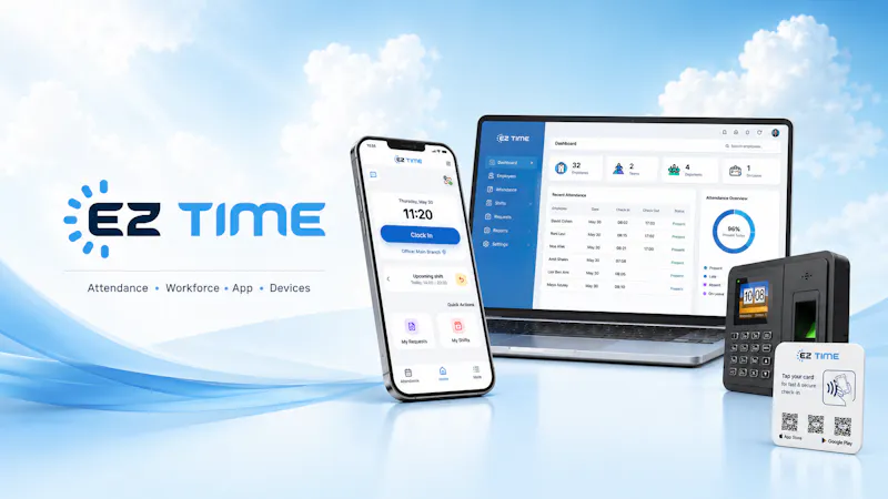 EZTime - Attendance clock screenshot 1