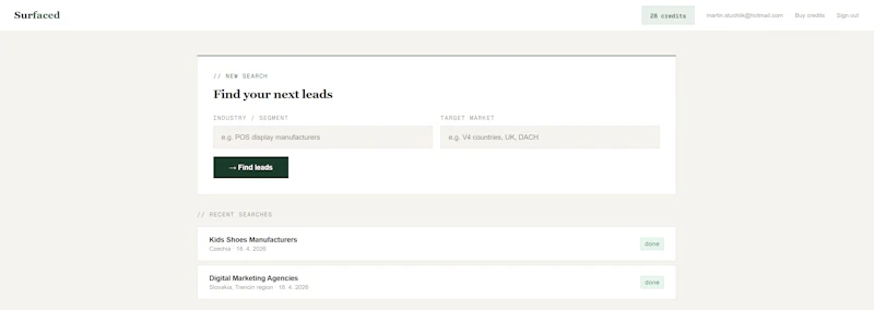 Surfaced screenshot 1