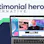 Testimonial Hero