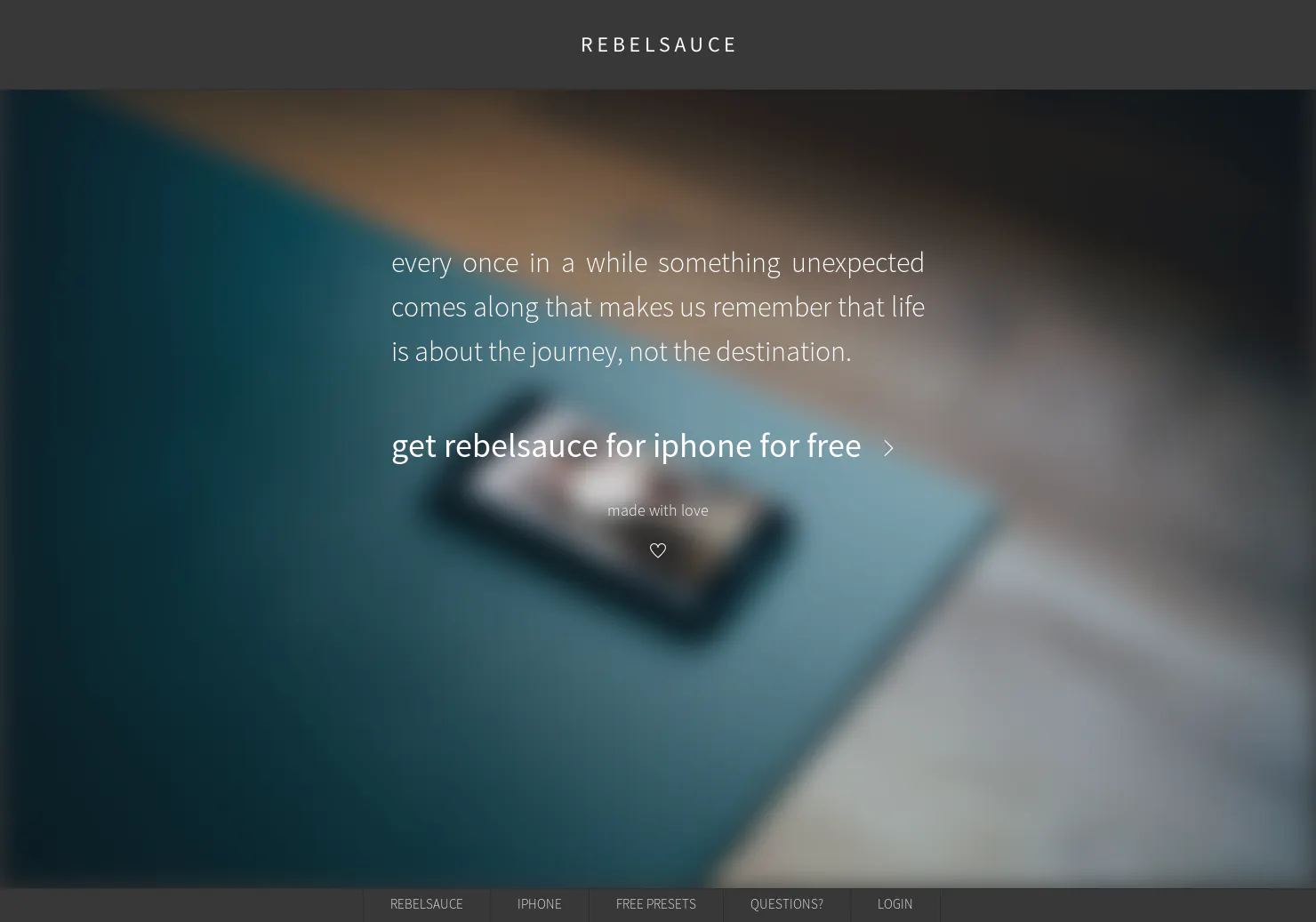 Rebelsauce for iOS