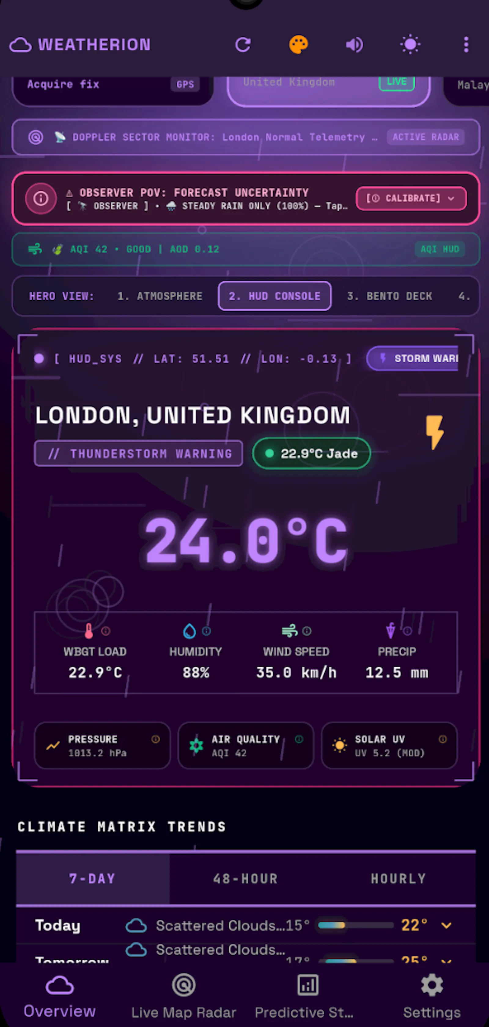 The weaTher suiTe screenshot 6