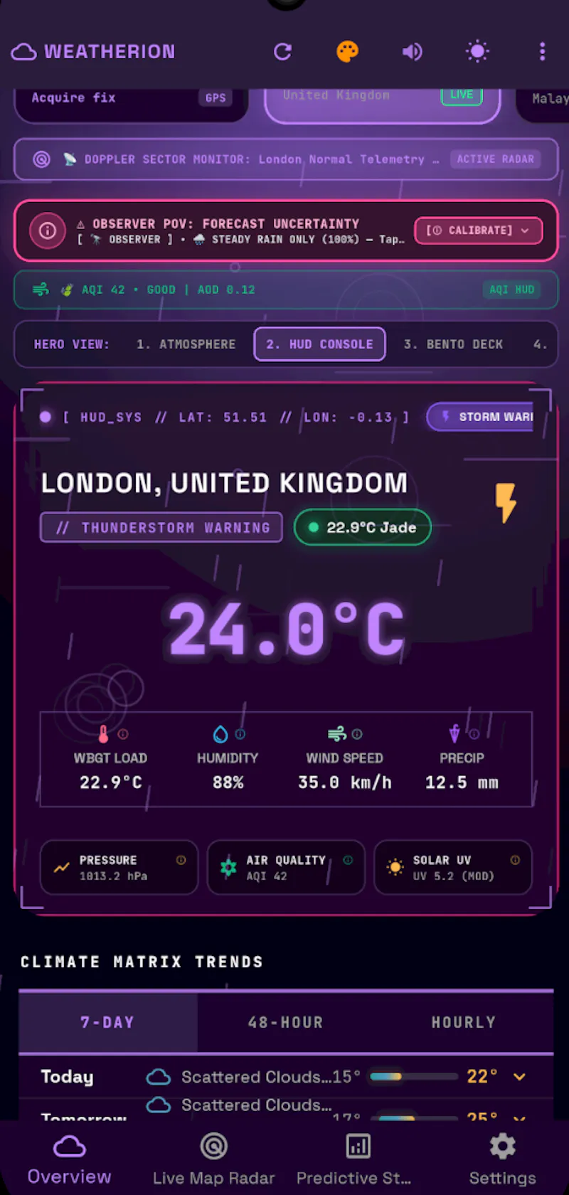 The weaTher suiTe screenshot 6