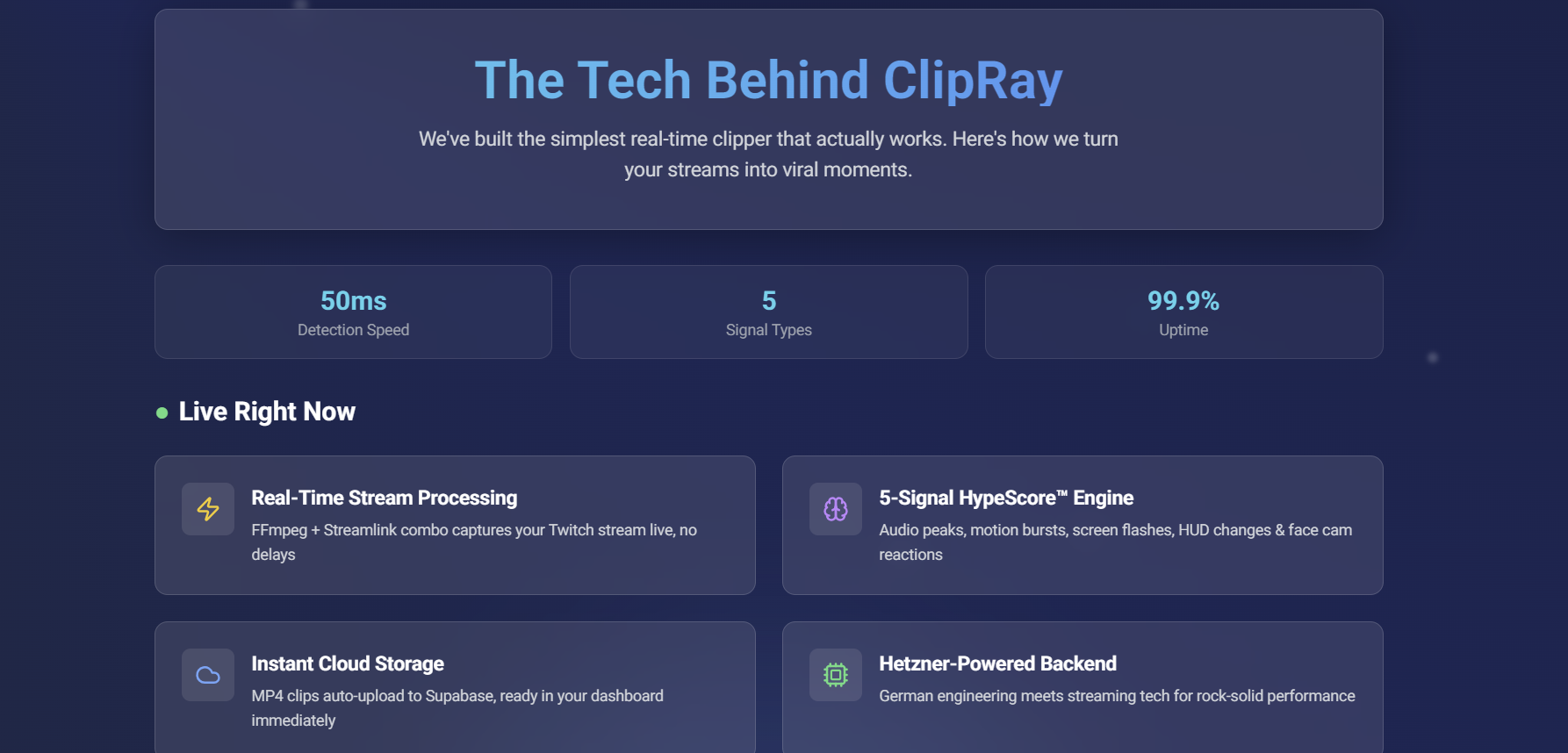 Klips - Gerçek zamanlı AI noktalar ve akışınızın en iyi hype anlarını kaydeder medya 4