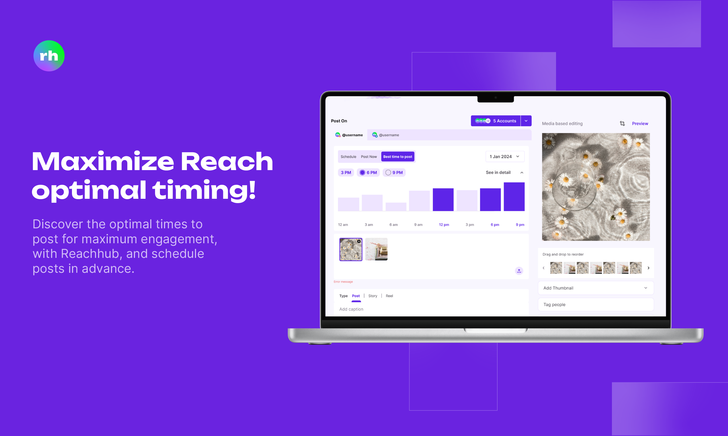 Reachhub: Social Media Automation Tool media 4
