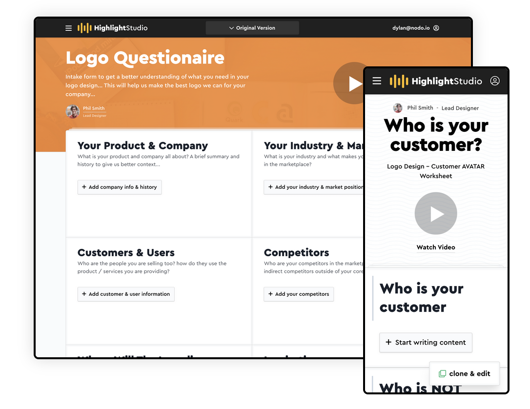 Onepager.io Create Simple 1-Page Lessons gallery image