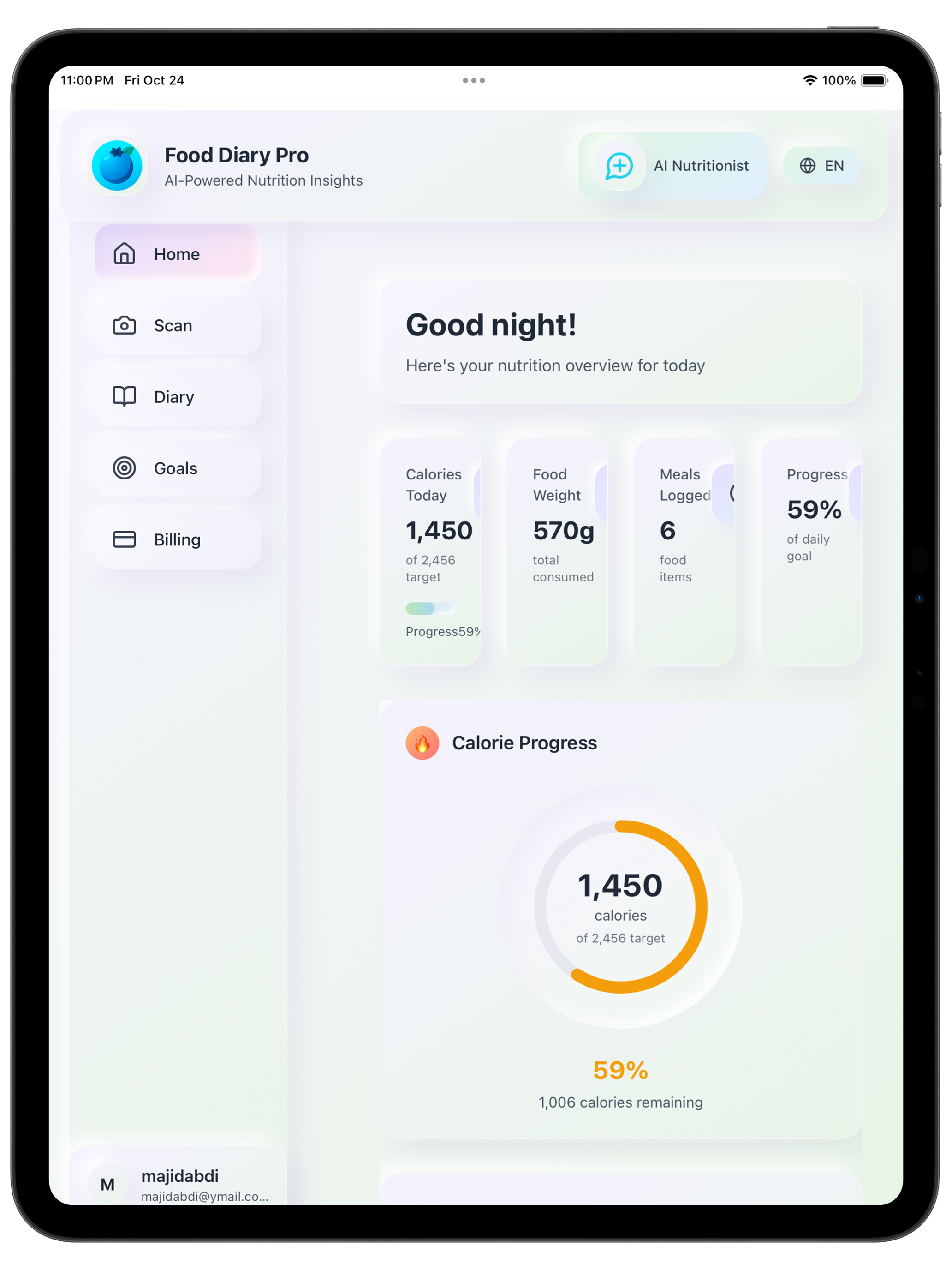 Food Diary Pro gallery image