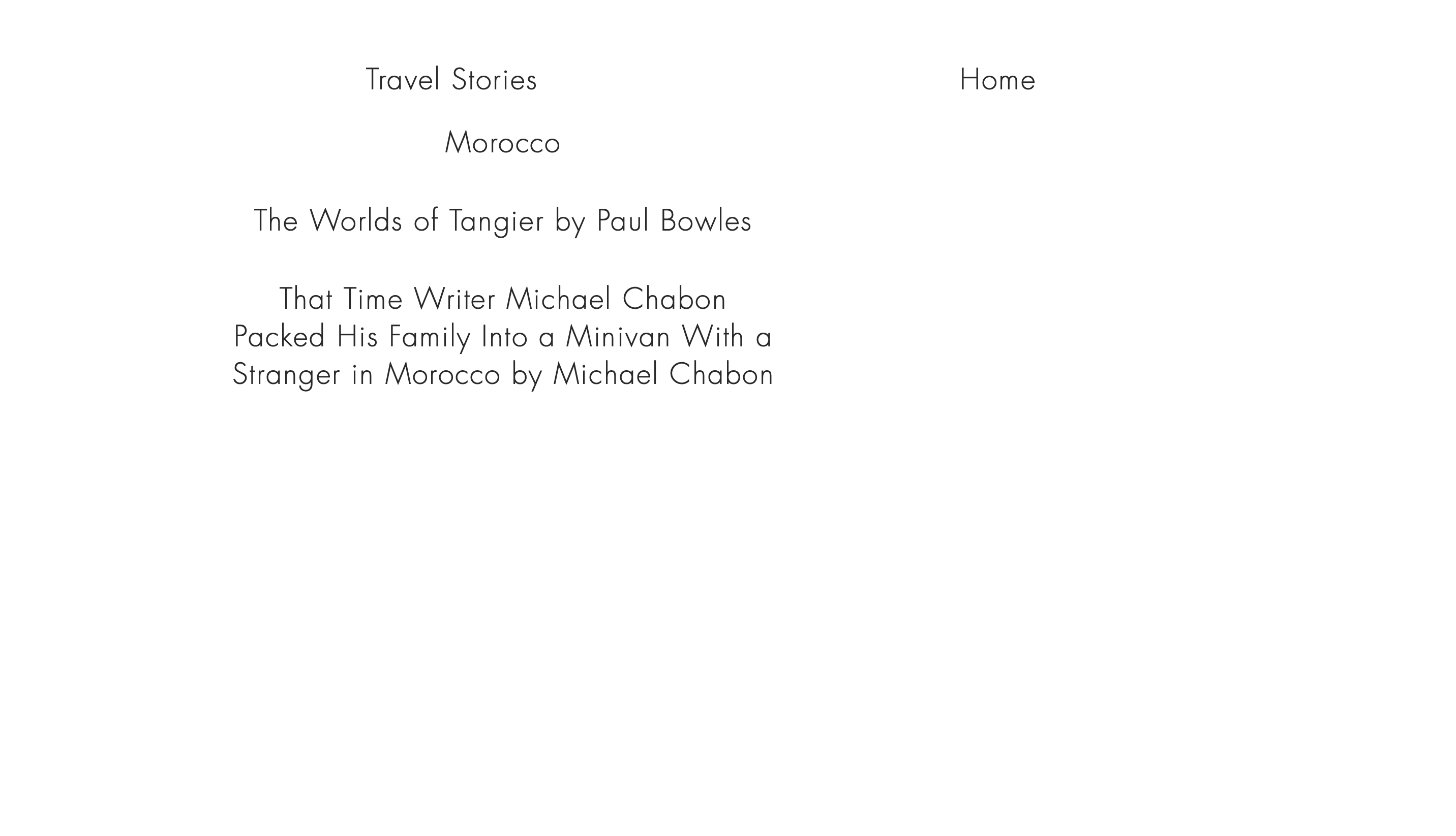 Travel Stories gallery image