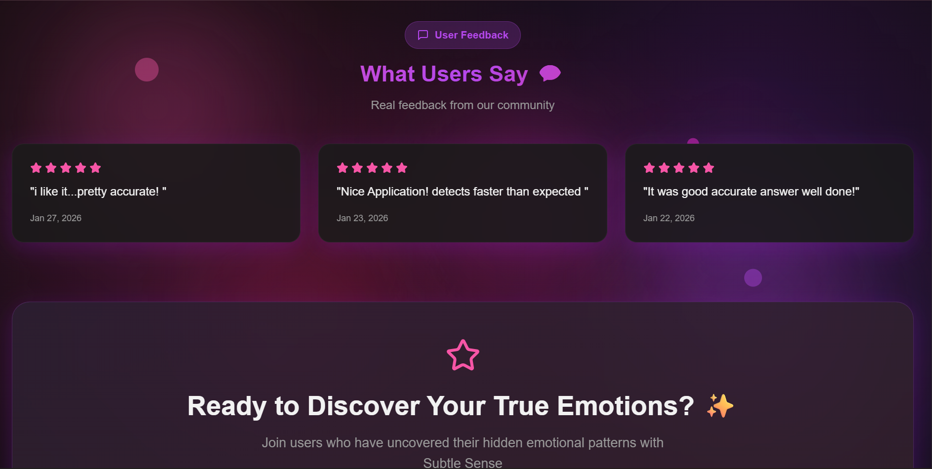 Subtle Sense gallery image