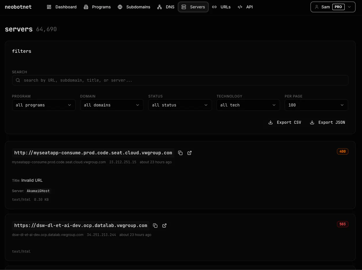 Banner del producto neobotnet