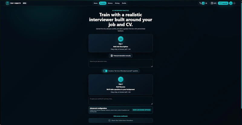 Try Verity screenshot 5