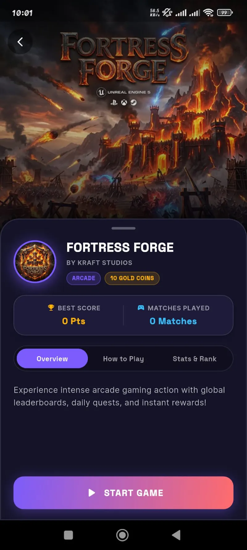 KRAFT: Arcade Games Hub screenshot 6
