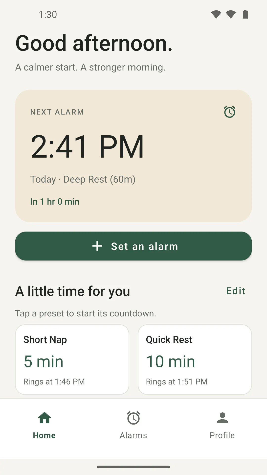 Wake Me - AI Alarm Planner gallery image
