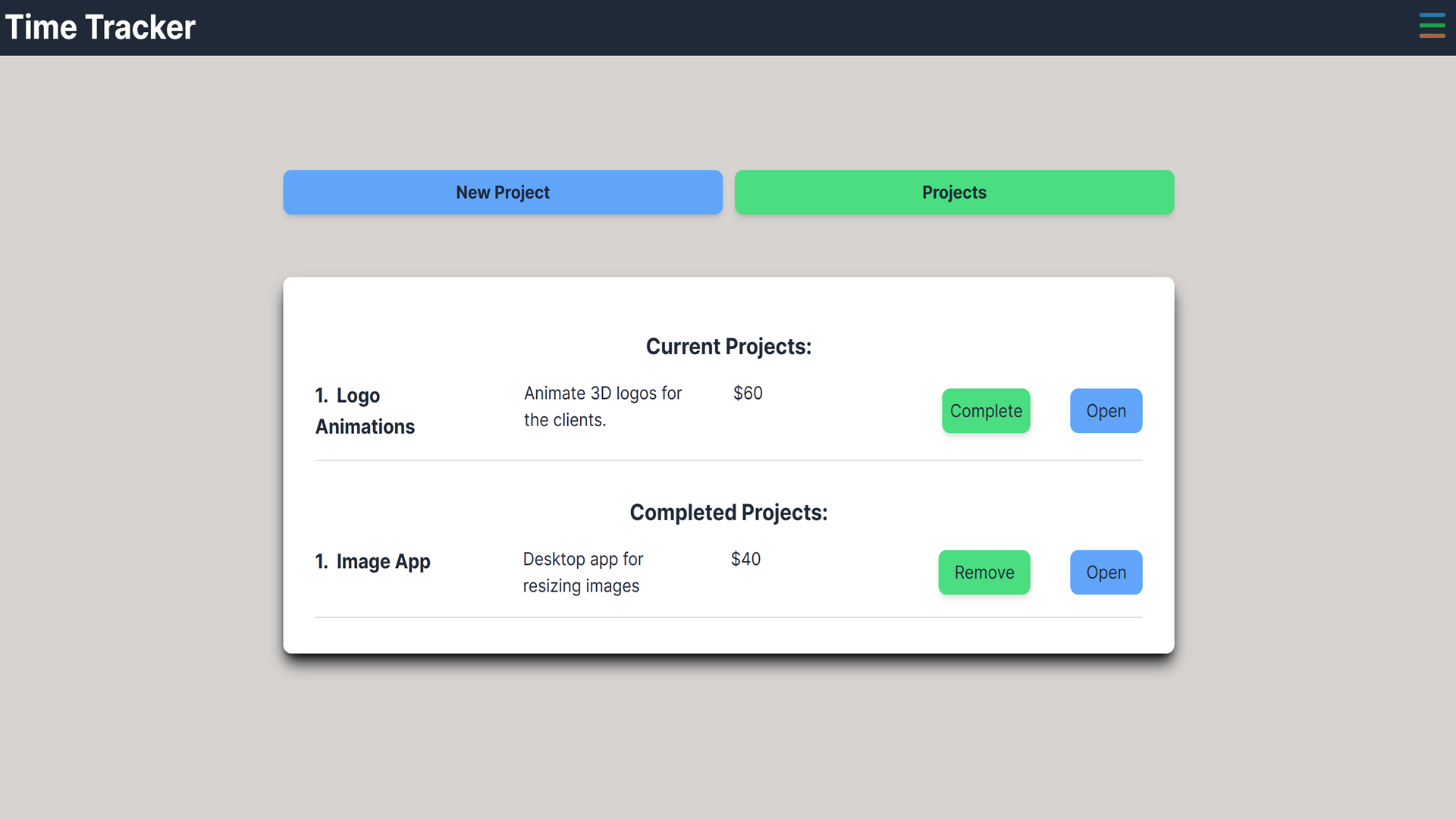 Time Tracker gallery image