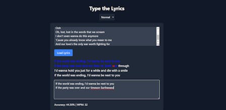 typingtunes gallery image