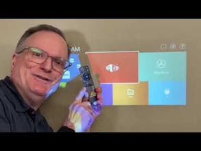 Olymmons Portable Smart 4K Projector gallery image