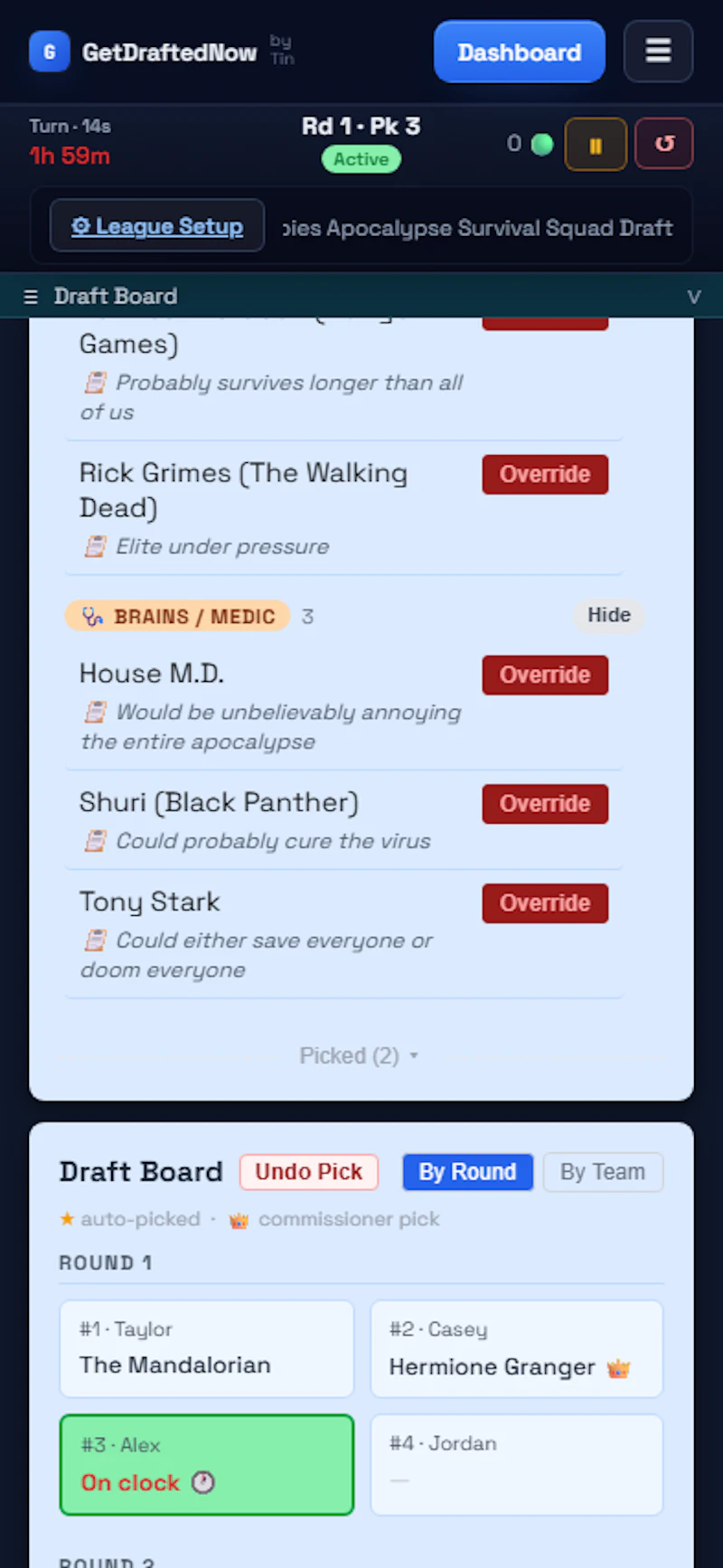 GetDraftedNow screenshot 3