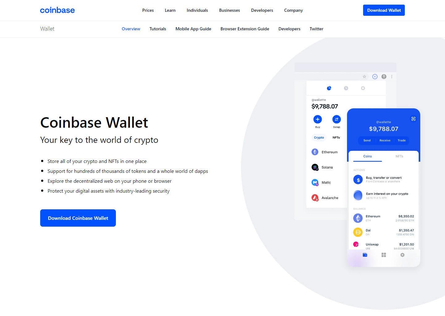 Cóinbasé Wallet login media 1