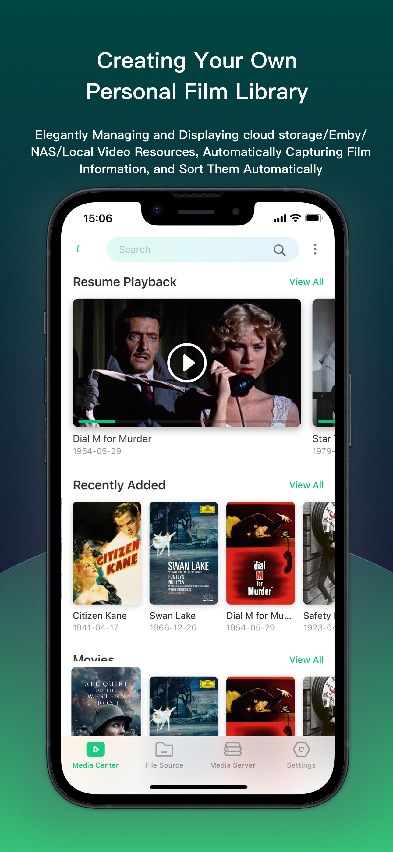 Vidhub:Appleのエレガントなビデオプレーヤー - すべてのAppleデバイスでローカル/クラウドビデオを再生しますメディア3