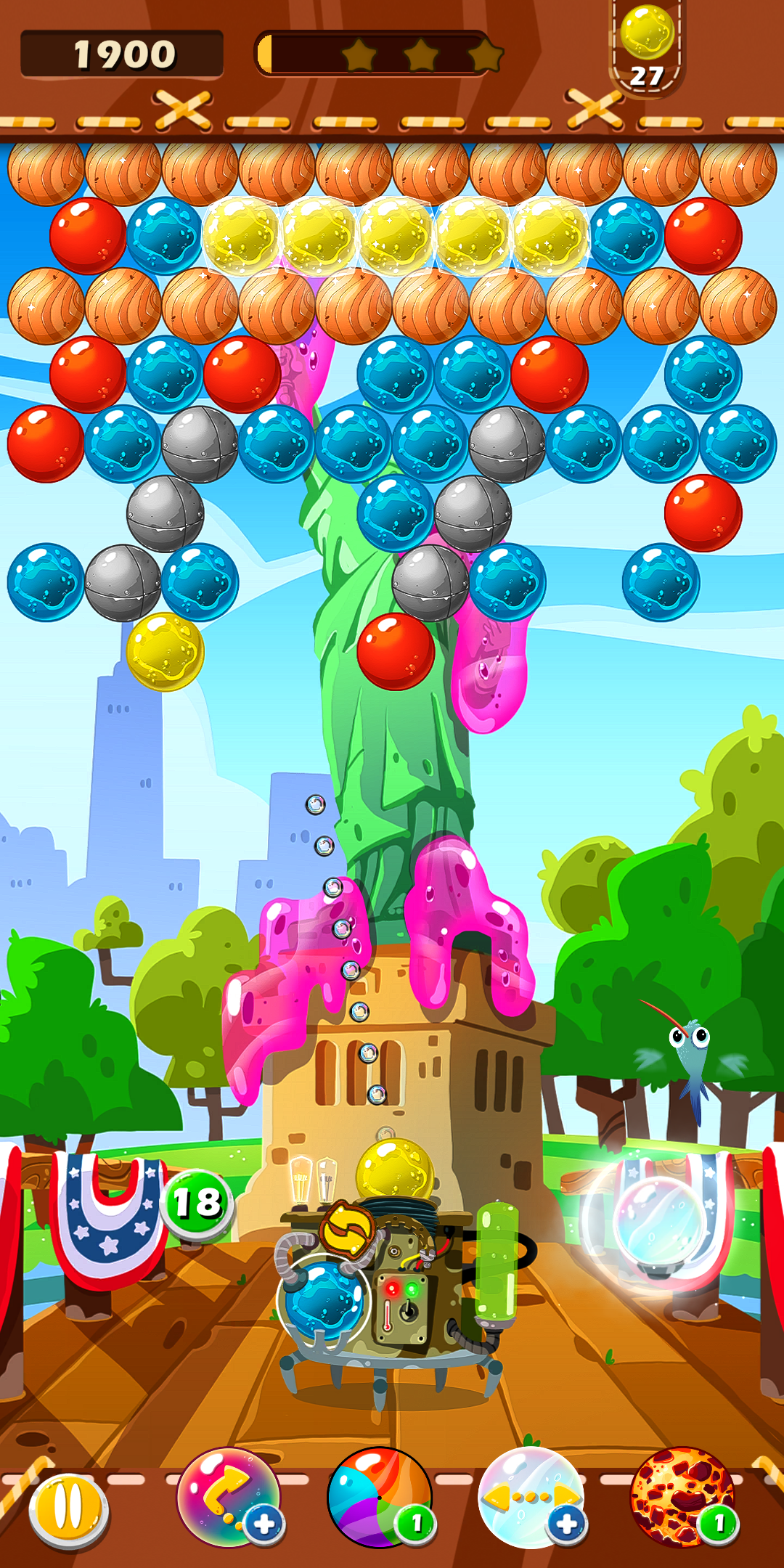 Bolle di gelatina: palline di colore pop media 2