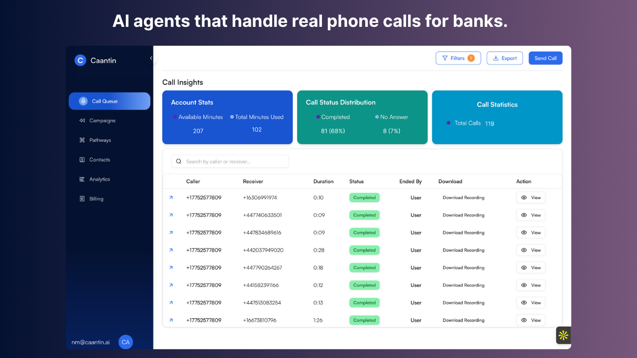 Caantin AI Voice Agents for banking media 1