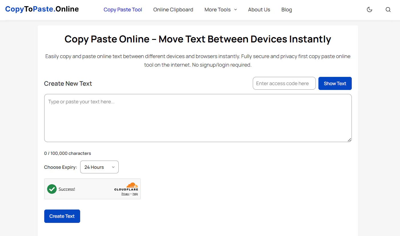 CopyToPaste.online gallery image