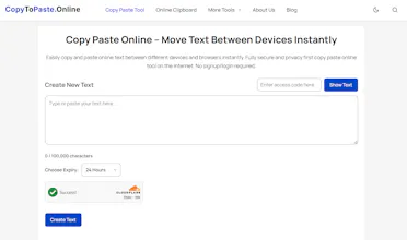 CopyToPaste.online gallery image