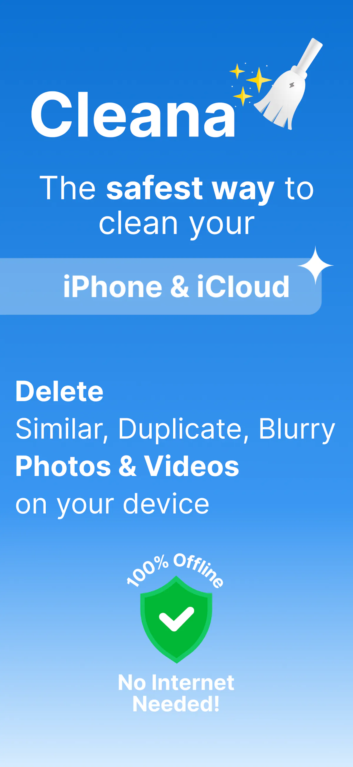 Cleana: iPhone Storage Cleaner